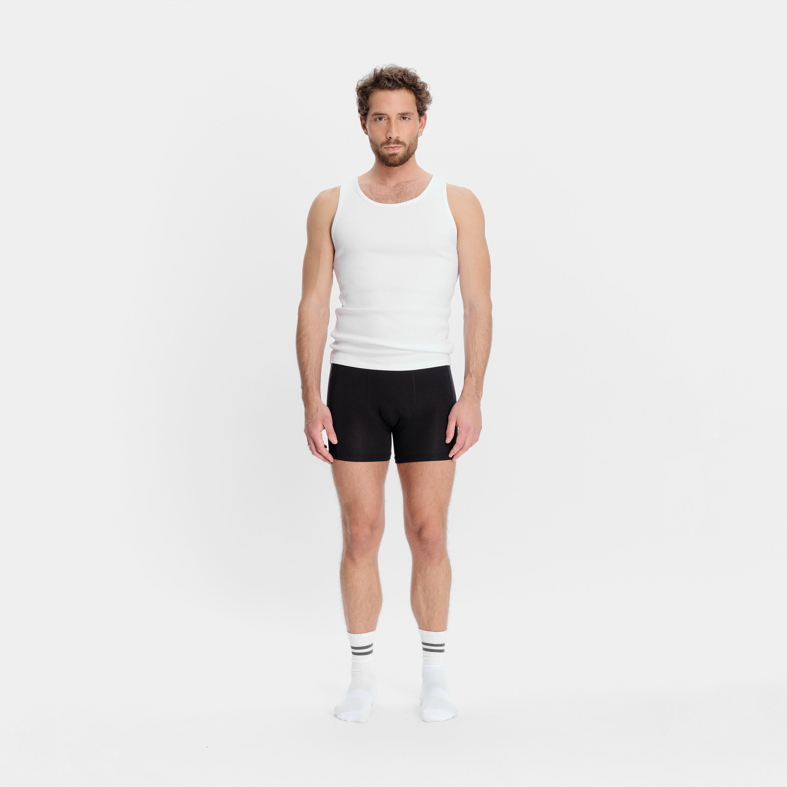 boost boxer SoftBoost M Boxer Briefs 2-pk Navy Blazer / Pagoda Blue / L