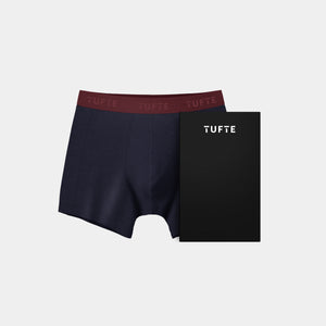 M SoftBoost Boxer Brief 1-pack Gift box – Port / Navy Blazer – flatlay